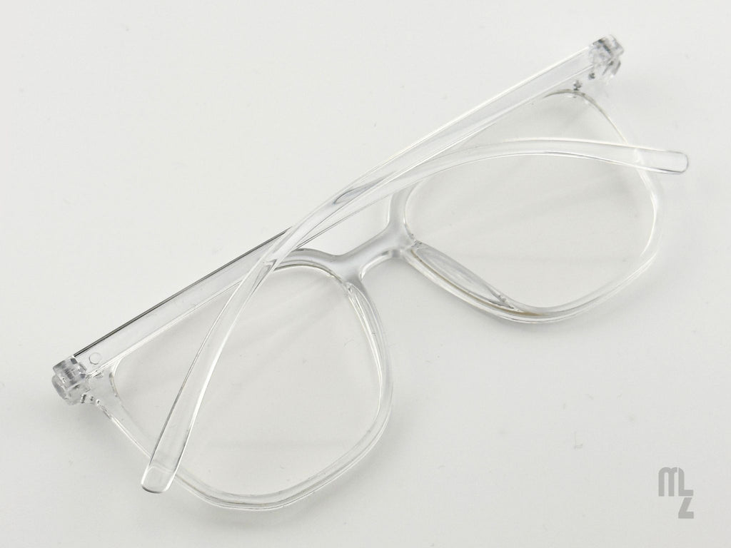 Etna Lucid Rückansicht eckige Blaulichtfilterbrille für Bildschirmarbeit und Home Office. Vielseitige Nutzungsmöglichkeit:
Gamingbrille, Mode-Brille,  Antiblaulichtfilter, minimalistisch usw.
