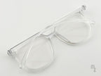 Etna Lucid Rückansicht eckige Blaulichtfilterbrille für Bildschirmarbeit und Home Office. Vielseitige Nutzungsmöglichkeit:
Gamingbrille, Mode-Brille,  Antiblaulichtfilter, minimalistisch usw.