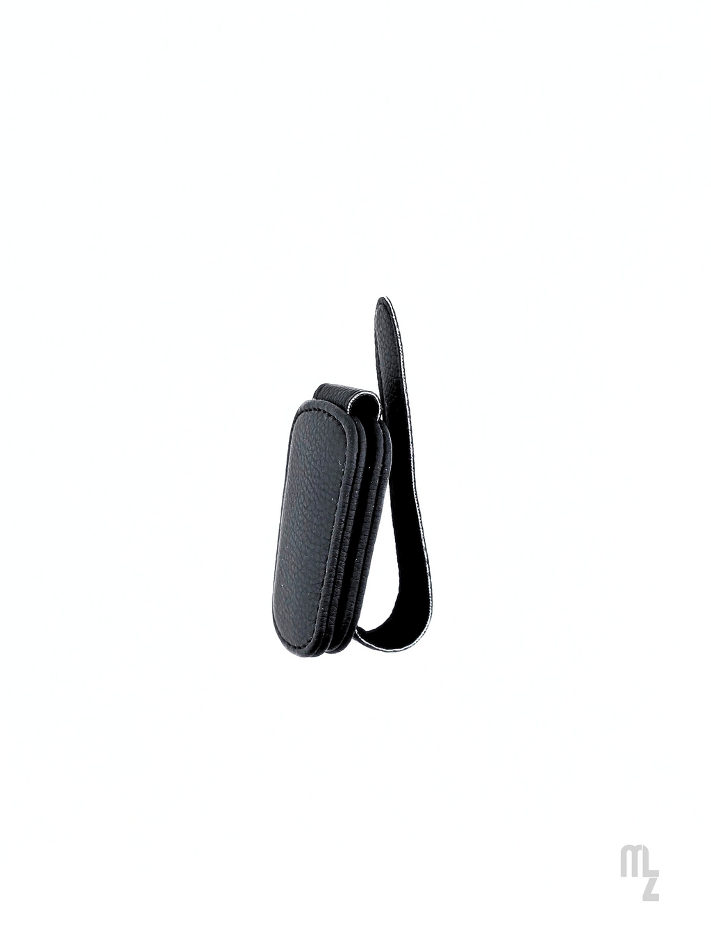 Monaco Clip Case – Kompaktes Brillenetui mit Clipverschluss in elegantem Schwarz.