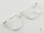 Vesuv Lucid Rückansicht eckige Blaulichtfilterbrille Unisex Design für digitale Geräte, Bildschirmgebrauch und Freizeit. Vielseitige Nutzungsmöglichkeit:
Gamingbrille, Mode-Brille,  Antiblaulichtfilter, minimalistisch usw.