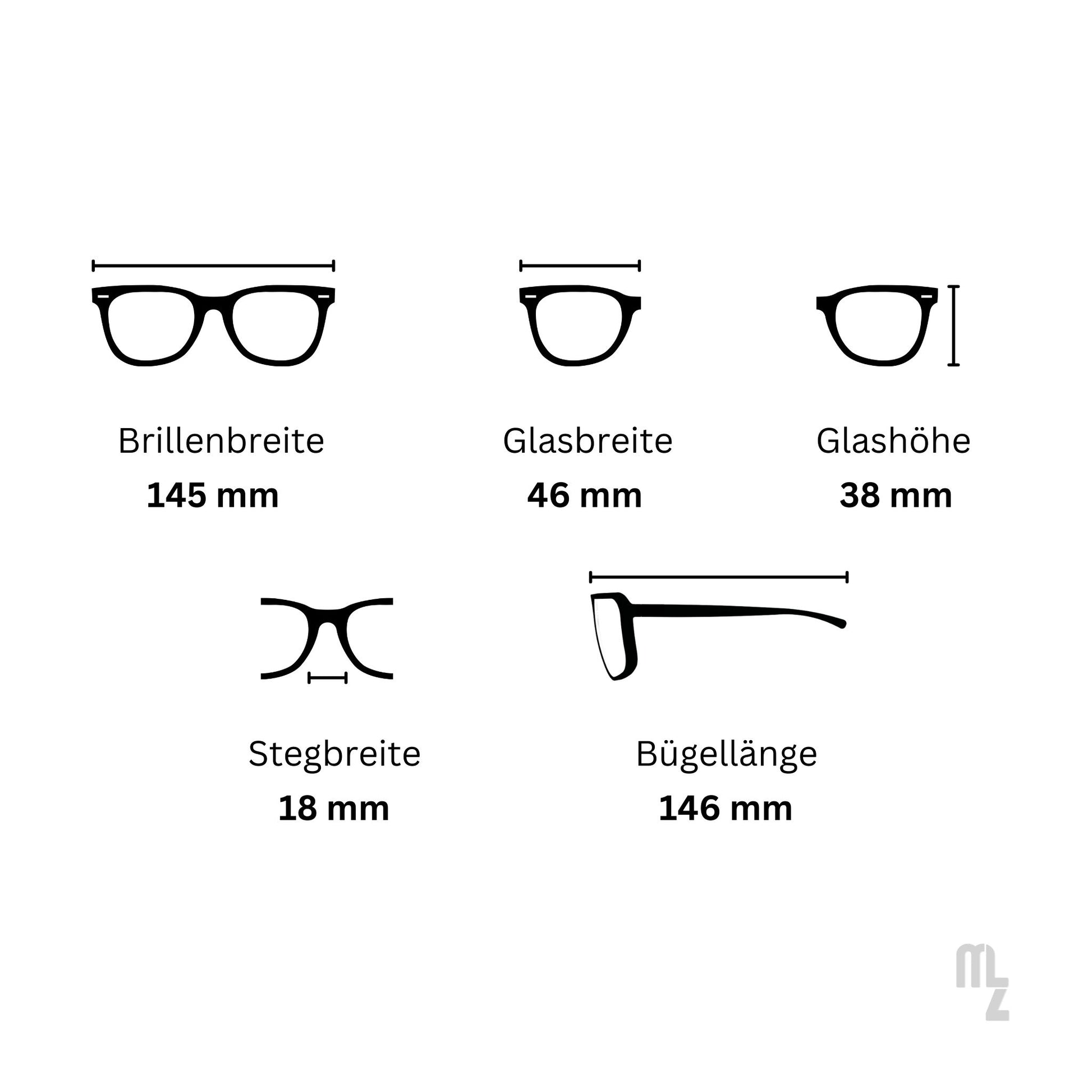 Yantarni Lucid Brillengröße, Brillenmaße und Brillenpassform. Vielseitige Nutzungsmöglichkeit:
Gamingbrille, Mode-Brille,  Antiblaulichtfilter, minimalistisch usw.