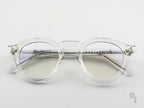 Yantarni Lucid Frontansicht runde Blaulichtfilterbrille Unisex Design für digitale Geräte, Bildschirmgebrauch und Freizeit. Vielseitige Nutzungsmöglichkeit:
Gamingbrille, Mode-Brille,  Antiblaulichtfilter, minimalistisch usw.