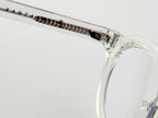 Yantarni Ludic Detailaufnahme Bügel innen runde Blaulichtfilter Linsen. Vielseitige Nutzungsmöglichkeit:
Gamingbrille, Mode-Brille,  Antiblaulichtfilter, minimalistisch usw.